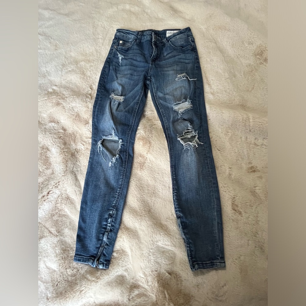 Pistola zipper ankle jeans. Size 27